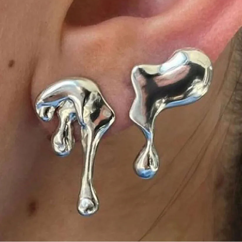M1 — Metal Water Drop Earring