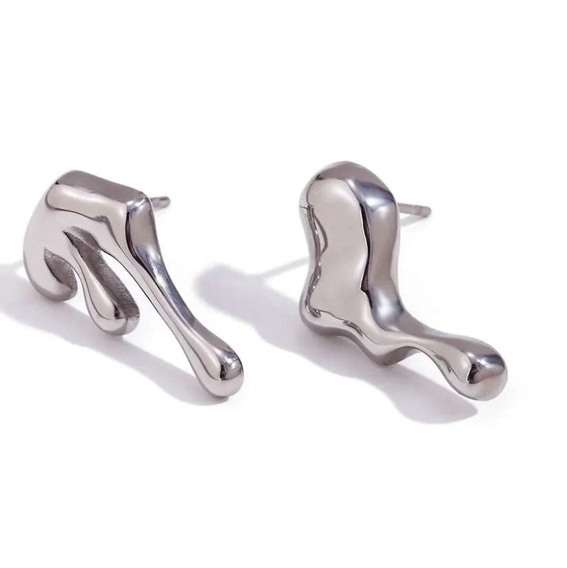 M1 — Metal Water Drop Earring