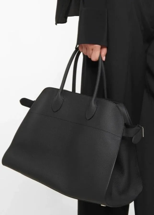 Suède Buckle Oversized Tote