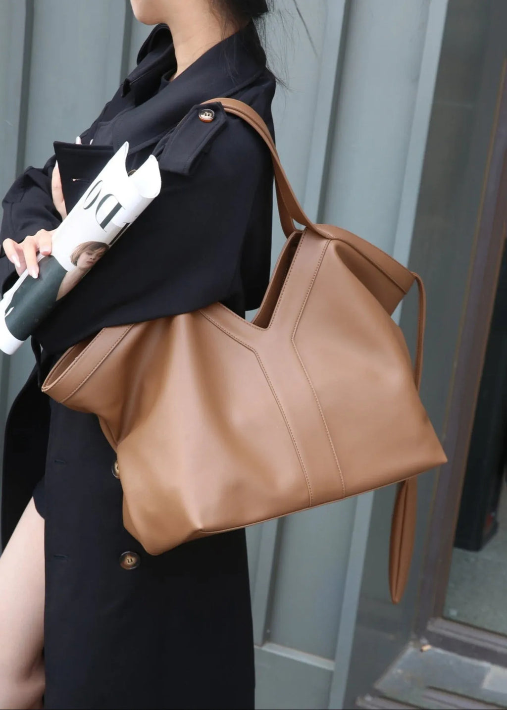 Borsa tote oversize in pelle València