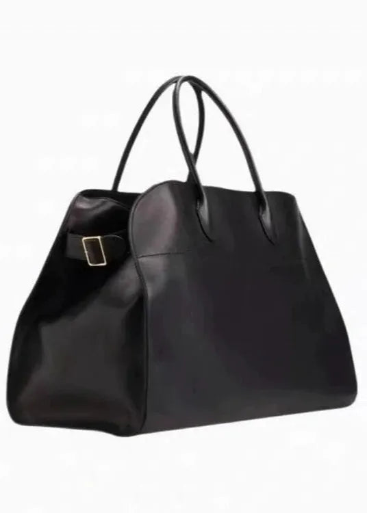 Suède Buckle Oversized Tote